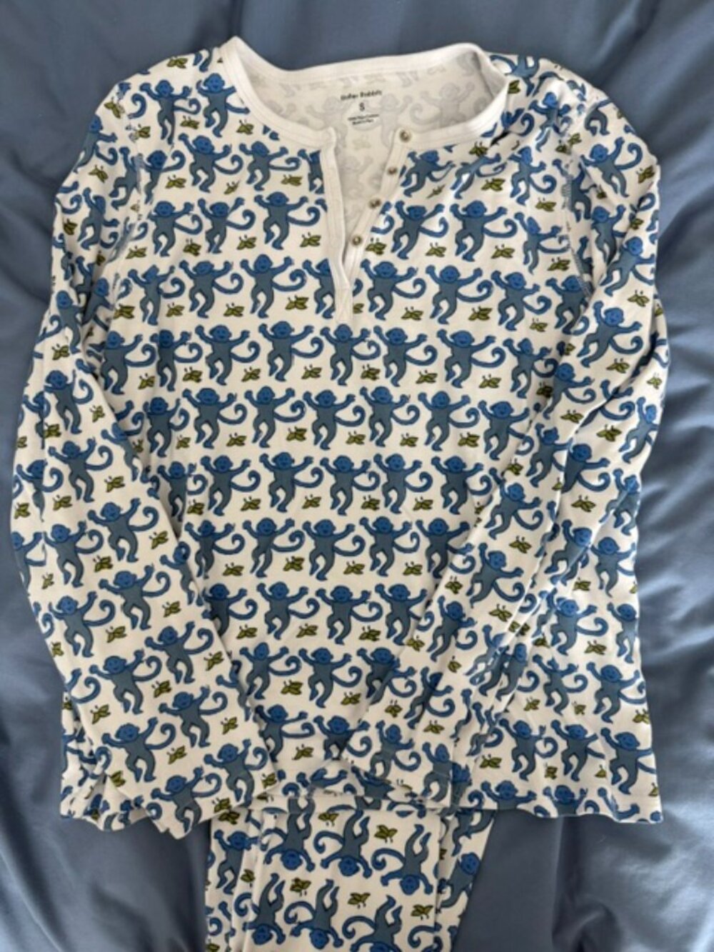 Roller Rabbit Signature Monkey Pajamas